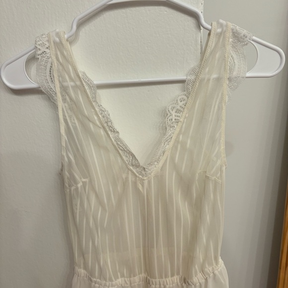 Auden Unlined Mesh Romper - Picture 3 of 5